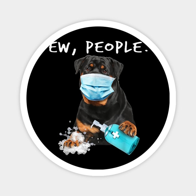 Rottweiler Ew People Dog Magnet by FilerMariette